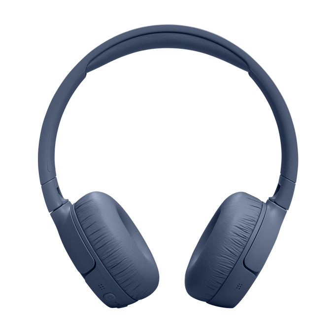 JBL Tune 670NC - Blue - Adaptive Noise Cancelling Wireless On-Ear Headphones - Front image number null